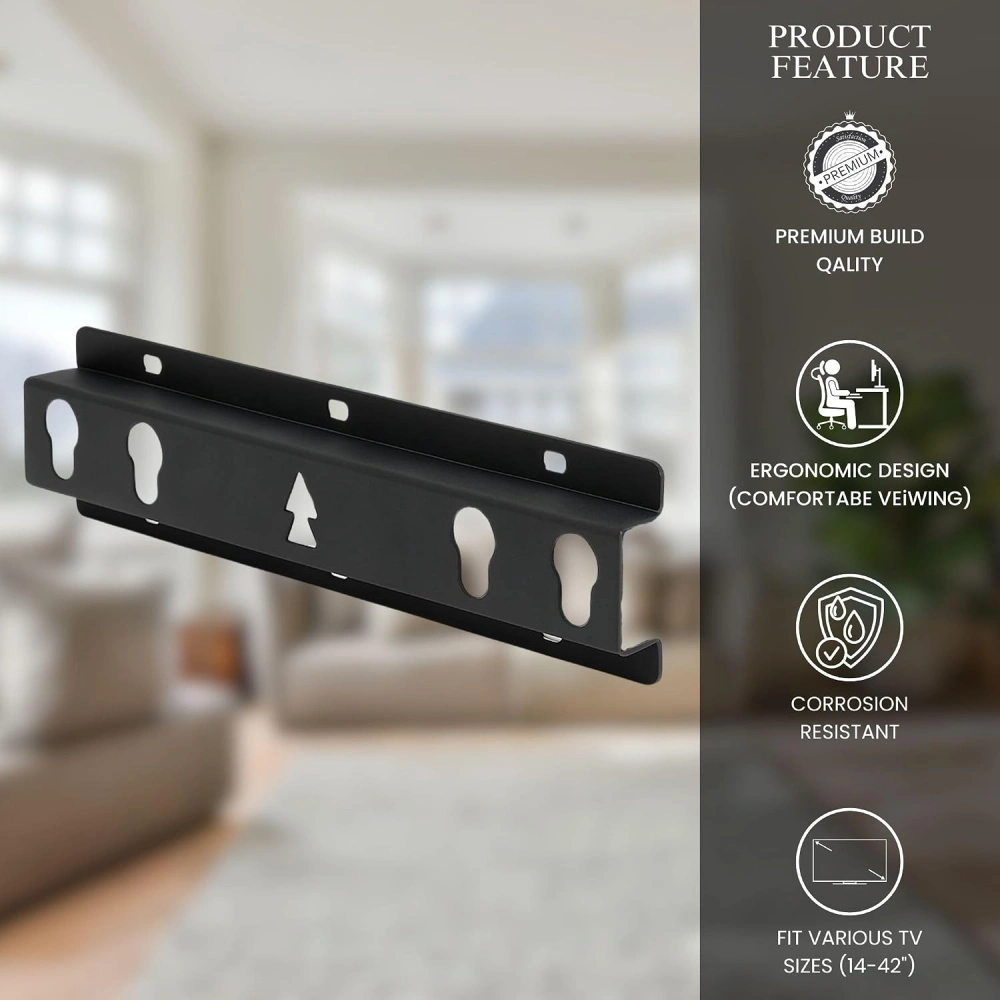 Rissachi LED Wall Mount Bracket For 32" To 55" Tv view 2